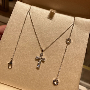 宝格丽项链十字架