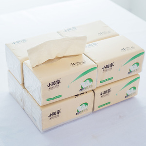 小肥象抽纸400张中号10包一提婴儿可用实惠家庭装纸巾面巾纸yj94