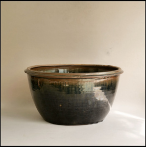 磁州窑窑变釉大盆 大缸 古玩古董 高古瓷器 保真包老 古玩杂项