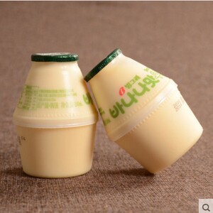 包邮韩国进口宾格瑞香蕉牛奶240ml*2瓶韩国宾格瑞早餐牛奶