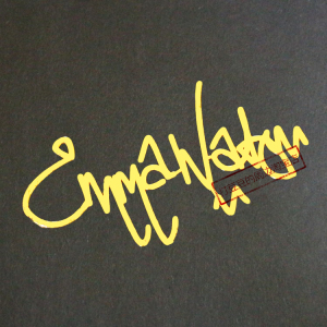 艾玛沃特森签名贴