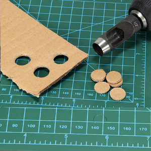 pvc塑料纸箱打孔器电动手动两用皮革皮具打洞工具圆冲子打孔神器