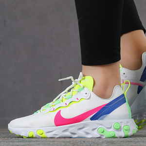 nike耐克跑步鞋女鞋2021春季新款时尚运动鞋低帮休闲鞋cu3011-161