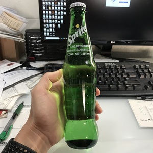 美国直邮 sprite mexico雪碧 汽水玻璃瓶装墨西哥产355ml-1瓶