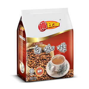 马来西亚进口 肯比维原可比白咖啡原味600g（15小条） 全国包邮