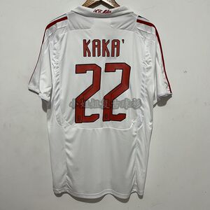 0708ac米兰球衣客场短袖马尔蒂尼皮尔洛卡卡队服足球服复古套装男