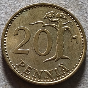 芬兰 铜币外国硬币外币钱 年份随机全店任意满6个包邮 b_阿里巴巴找货