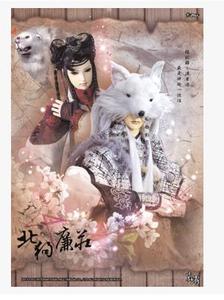 霹雳布袋戏 风过留神印制 纸质海报 廉庄 北狗最光阴 非正版周边