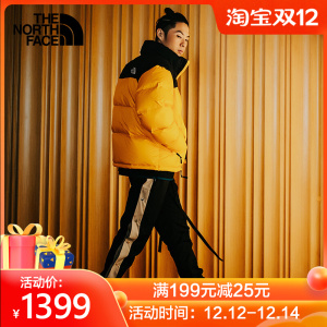 the north face 北面羽绒服tnf美版1996经典款暴力橙男女棉服外套