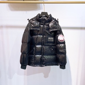 moncler/蒙口冬季羽绒服21新藤原浩联名闪电雪山短款男女连帽外套