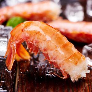 新货阿根廷去头红虾红虾尾新鲜冷冻海捕大虾无头虾红尾虾特级大虾