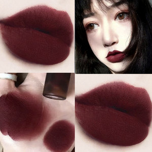 迪奥口红枣红色