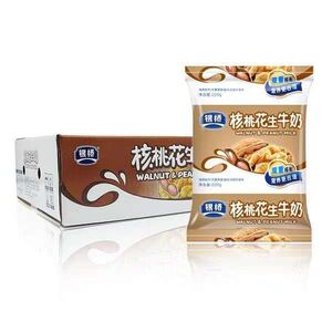 银桥核桃花生牛奶