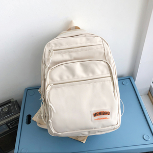 卡拉羊 书包女双肩包大学生ins初中生高中生女生简约小众设