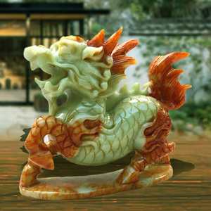 【岫玉麒麟摆件玉石一对】岫玉麒麟摆件玉石一对品牌,价格 - 阿里巴巴