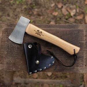 g&b暴躁熊 锻造斧头锻打木工斧劈柴露营斧户外镇宅搬家工具小