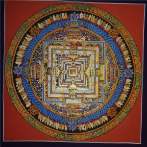 时轮金刚坛城唐卡