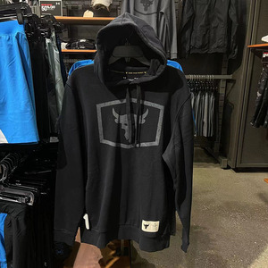 纽约大宝 under armour/安德玛 男士春秋牛头款薄绒连帽卫衣