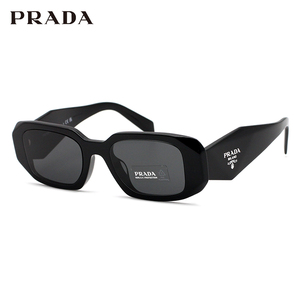 PRADA/普拉达矩形眼镜 金晨网红同款墨镜太阳镜时尚潮流0PR 17WSF