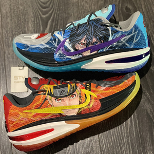 nike zoom gt cut 白红黄 火影鸣人 佐助 sty定制 耐克实战篮球鞋
