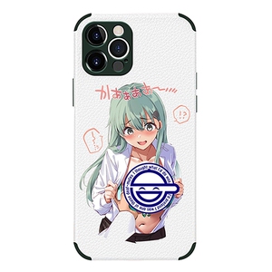 iphone13 pro max xr 8p 12 土酷美少女 绅士 动漫小羊皮手机壳11
