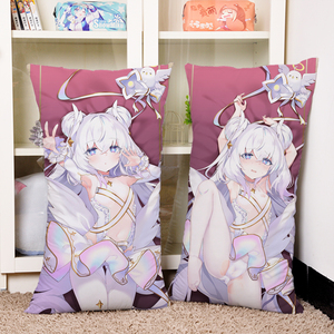 碧蓝航线恶毒μ兵装动漫二次元可定制长方形定制抱枕靠垫周边