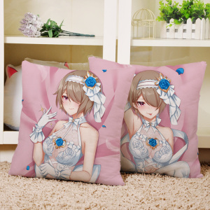 崩坏学园3崩三周边 花嫁丽塔 动漫定制睡觉抱枕方形靠垫床上坐垫