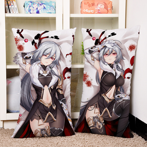 崩坏学院3符华黑羽之鸢动漫睡觉抱枕床上长枕靠垫二次元周边玩偶