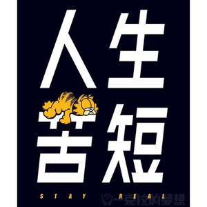 五月天贴纸stayreal人生苦短 旅行箱贴纸吉他手机贴 防水 3m磨砂