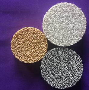 氧化锆多孔泡沫陶瓷过滤器 三维网状立体结构碳化硅 氧化铝陶瓷片