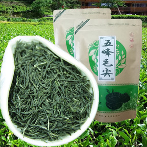 绿茶 包邮 五峰毛尖 毛峰新茶 茶叶 味浓耐泡散装500g三峡绿茶
