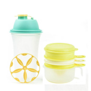 特百惠300ml摇摇杯500ml柠檬680ml全能350ml智能榨汁器焕彩好帮手