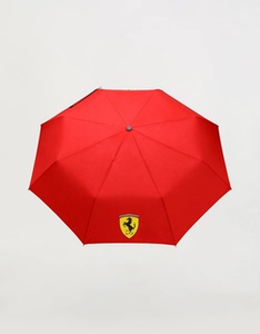 原装法拉利ferrari 法拉利盾形自动折叠伞雨伞红色