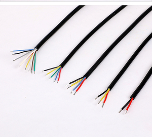 高温线耐高温电缆硅橡胶软线护套电源线YGC5/6/7/8芯1/2.5/4平方