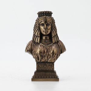玩品 进口埃及艳后半身像雕像雕塑摆件摆设工艺品装饰品 现货