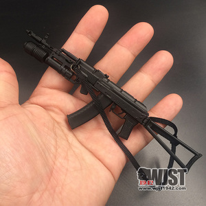 兵人1942 1:6比例 俄罗斯 美军 pmc ak74 gp25榴弹发射器 模型