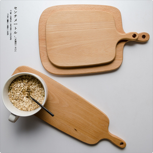 E厘米实木托盘原木质方形水杯盘木碟木盘子面包板点心果盘寿司板