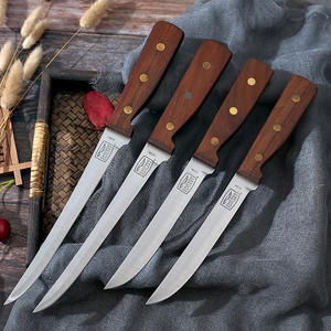 外贸余单专业屠宰剔骨刀剥皮分切割肉口条刀牛肉档刀手把肉火腿刀