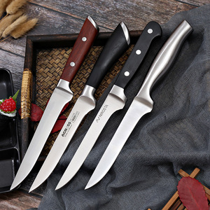 尖刀剔骨刀不锈钢屠宰猪肉档分割牛肉杀鱼刀刺身专用刀窄面水果刀