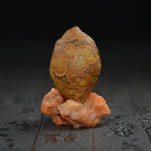 天然真品天眼天珠西藏勒子密宗项链佛教辟邪九眼石页岩蒙天珠原石