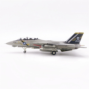 WLTK日炙美国F-14A雄猫战斗机VF-84海盗旗 F14成品合金模型1/100