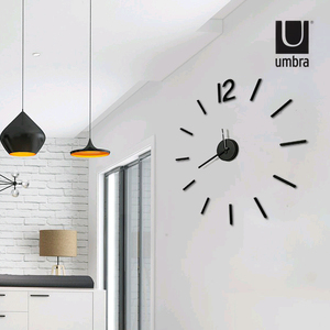 Umbra钟林克挂钟轻奢现代客厅家用时尚创意静音钟表挂表