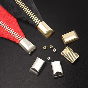 金属拉链尾夹 码装拉链diy辅料配件包包拉链止口尾套夹尾扣配螺丝