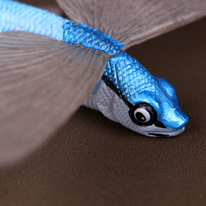包邮海洋世界动物飞鱼鲨鱼鲸鱼仿真鱼玩具模型摆件儿童礼物