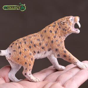 正品collecta我你他剑齿虎史前动物仿真模型手办摆件收集儿童玩具