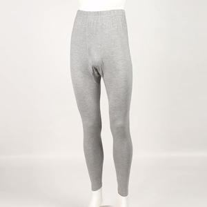 enjoy 莹柔男士莫代尔秋裤单件紧身超薄打底保暖内裤家居下装长裤