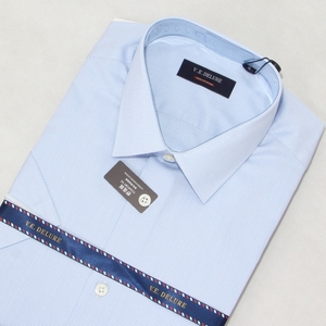 19新款迪莱v.e.delure正品男装夏季短袖衬衫衬衣1211100117