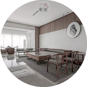 新中式实木沙发禅意会所民宿样板房茶馆罗汉床休闲椅全套家具定制