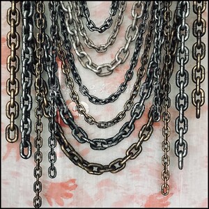 万圣节鬼屋密室道具影视刑具仿真铁链酒吧装饰塑料囚犯锁链玩具