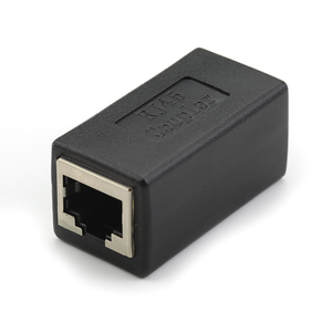 网线对接头网络直通头连接器rj45接口水晶头快速转接延长网线连通